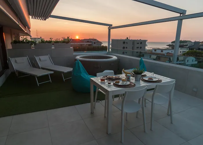 La Terrazza Jfk- Vista Mare 5 Min Dal Centro